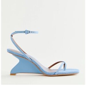 NWT Reformation  Emilia wedges sandals